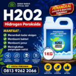 Original H2O2 Hidrogen Peroksida Fungisida Tanaman Anti Patek Anti Jamur Tanaman Anti Bakteri Tanaman